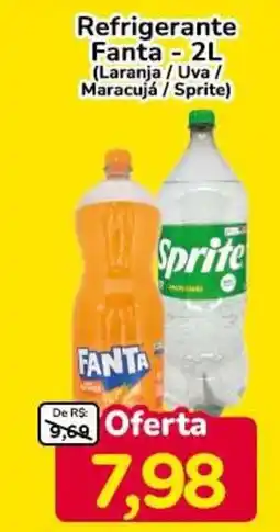 Nagumo Refrigerante Fanta - 2L oferta