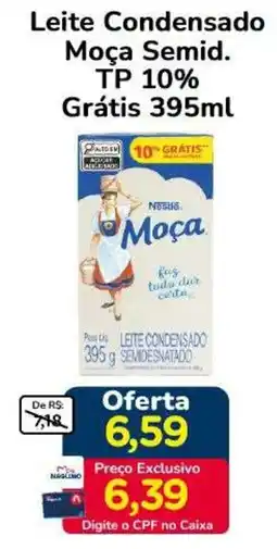 Nagumo Leite Condensado Moça Semid. oferta