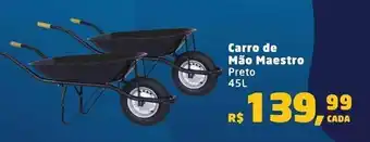 Mix Mateus Carro de Mao Maestro 45L oferta