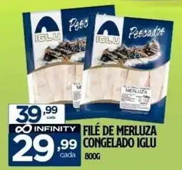 Preço & Cia Filé de merluza congelado iglu oferta