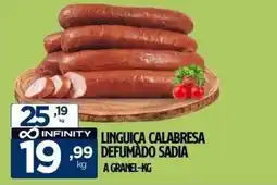 Preço & Cia Linguiça calabresa defumado sadia oferta