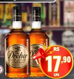 Serrano Supermercado Dreher conhaque de gengibre oferta