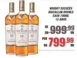 Violeta Supermercados Whisky escocês macallan double cask 12 anos oferta