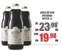 Violeta Supermercados Suco de uva integral mitto oferta