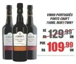 Violeta Supermercados vinho português porto croft oferta
