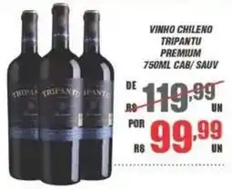 Violeta Supermercados vinho chileno tripantu premium oferta
