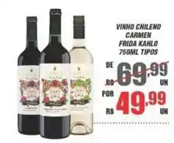 Violeta Supermercados vinho chileno carmen frida kahlo oferta