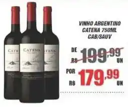 Violeta Supermercados vinho argentino catena cab/sauv oferta