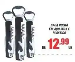 Violeta Supermercados saca rolha em aço inox e plástico oferta