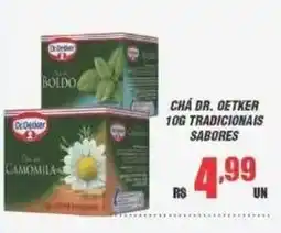 Violeta Supermercados Chá dr. oetker 10g tradicionais sabores oferta