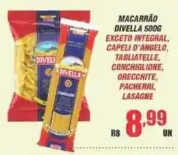 Violeta Supermercados Macarrão divella oferta