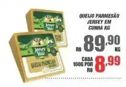 Violeta Supermercados Queijo parmesão jersey em cunha oferta