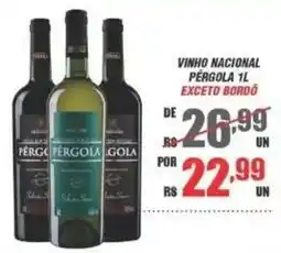 Violeta Supermercados vinho nacional pergola 1l oferta
