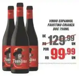 Violeta Supermercados vinho espanhol faustino crianza doc oferta