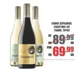 Violeta Supermercados vinho espanhol faustino vii oferta