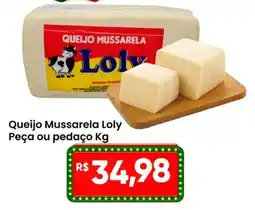 Ultrabox Queijo Mussarela Loly oferta