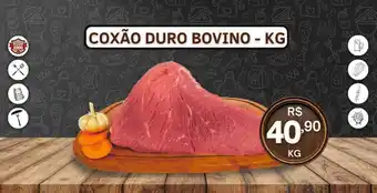 Serrano Supermercado Coxão duro bovino - kg oferta