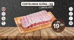 Serrano Supermercado Costelinha suína oferta