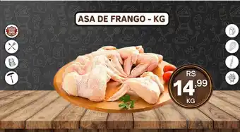 Serrano Supermercado asa de frango - kg oferta