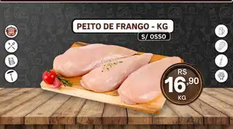 Serrano Supermercado Peito de frango oferta