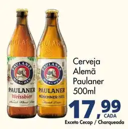 Delta Supermercados Cerveja Alemã Paulaner oferta
