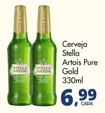Delta Supermercados Cerveja Stella Artois Pure Gold oferta