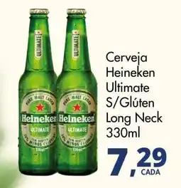 Delta Supermercados Cerveja Heineken Ultimate S/Glúten Long Neck oferta