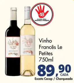 Delta Supermercados Vinho Francês Le Petites oferta