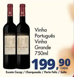 Delta Supermercados Vinho Português Vinha Grande oferta