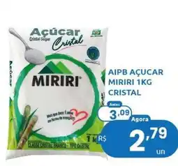 Rede Compras Aipb açucar miriri 1kg cristal oferta