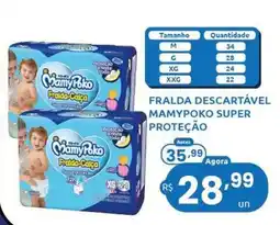 Rede Compras Fralda descartável mamypoko super proteção oferta