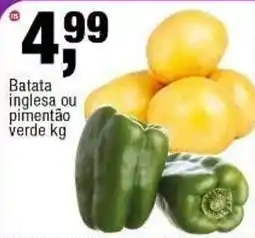 Frangolândia Batata inglesa ou pimentão verde oferta