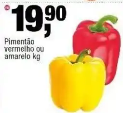 Frangolândia Pimentão vermelho ou amarelo oferta