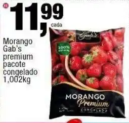 Frangolândia Morango Gab's premium pacote congelado oferta