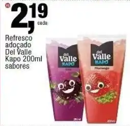 Frangolândia Refresco adoçado Del Valle Kapo 200ml sabores oferta