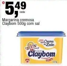 Frangolândia Margarina cremosa claybom com sal oferta
