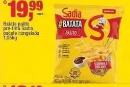 Frangolândia Batata palito pré-frita Sadia oferta