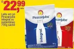 Frangolândia Leite em pó piracanjuba integral ou instantâneo oferta