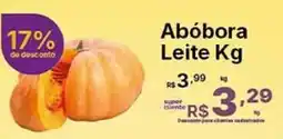 Super Lagoa Abóbora Leite Kg oferta