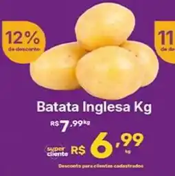 Super Lagoa Batata Inglesa Kg oferta