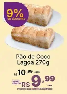 Super Lagoa Pão de Coco Lagoa oferta