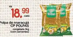 Cometa Supermercados Polpa de maracujá cp polpas oferta