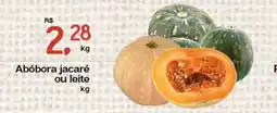 Cometa Supermercados Abóbora jacaré ou leite oferta