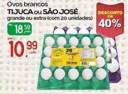 Cometa Supermercados Ovos brancos tijuca ou são josé oferta