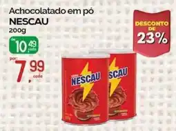 Cometa Supermercados Achocolatado em pó nescau oferta