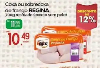Cometa Supermercados Coxa ou sobrecoxa de frango regina oferta