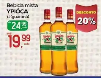 Cometa Supermercados Bebida mista ypióca oferta