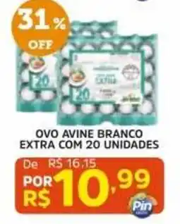Pinheiro Supermercado Ovo avine branco extra oferta