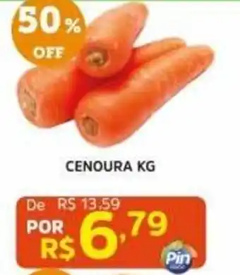 Pinheiro Supermercado Cenoura oferta