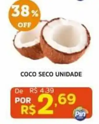 Pinheiro Supermercado Coco seco unidade oferta